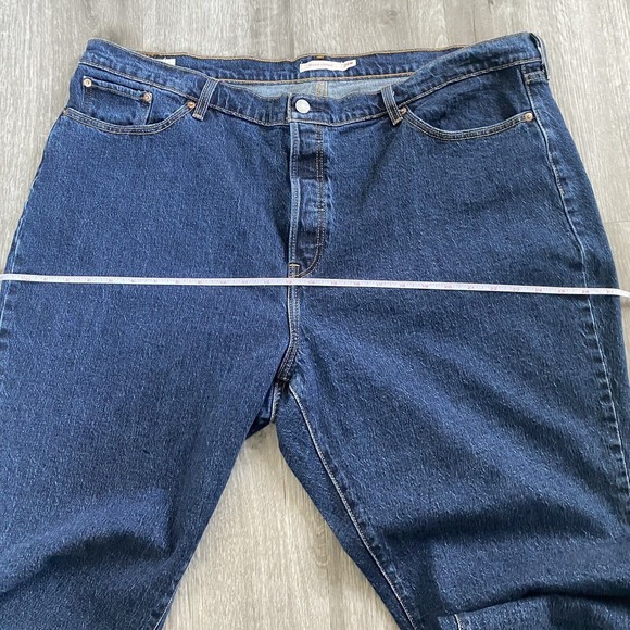 Levi's Women’s Premium Denim Wedgie Straight Leg Button Fly Jeans, Plus Size 24W - Picture 6 of 11